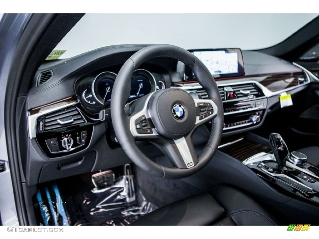 2017 5 Series 530i Sedan - Bluestone Metallic / Black photo #5