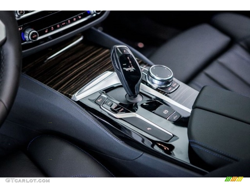 2017 5 Series 530i Sedan - Bluestone Metallic / Black photo #7
