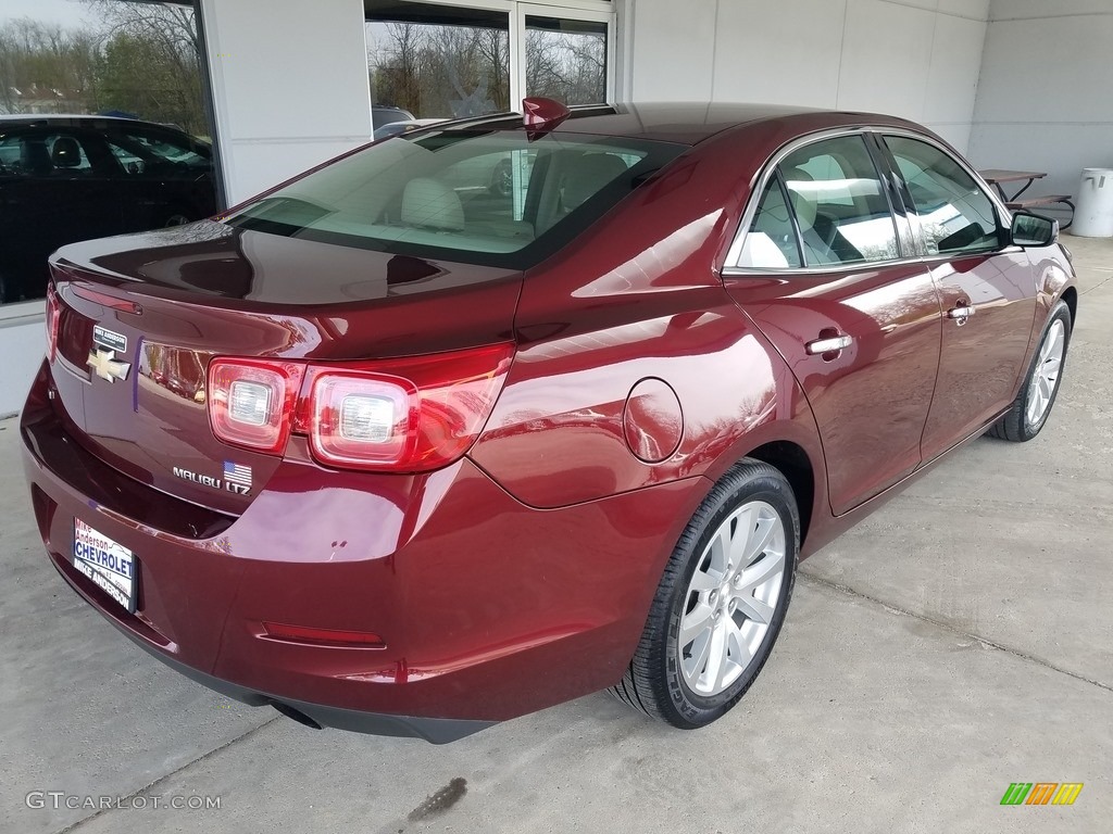 2016 Malibu Limited LTZ - Butte Red Metallic / Cocoa/Light Neutral photo #3