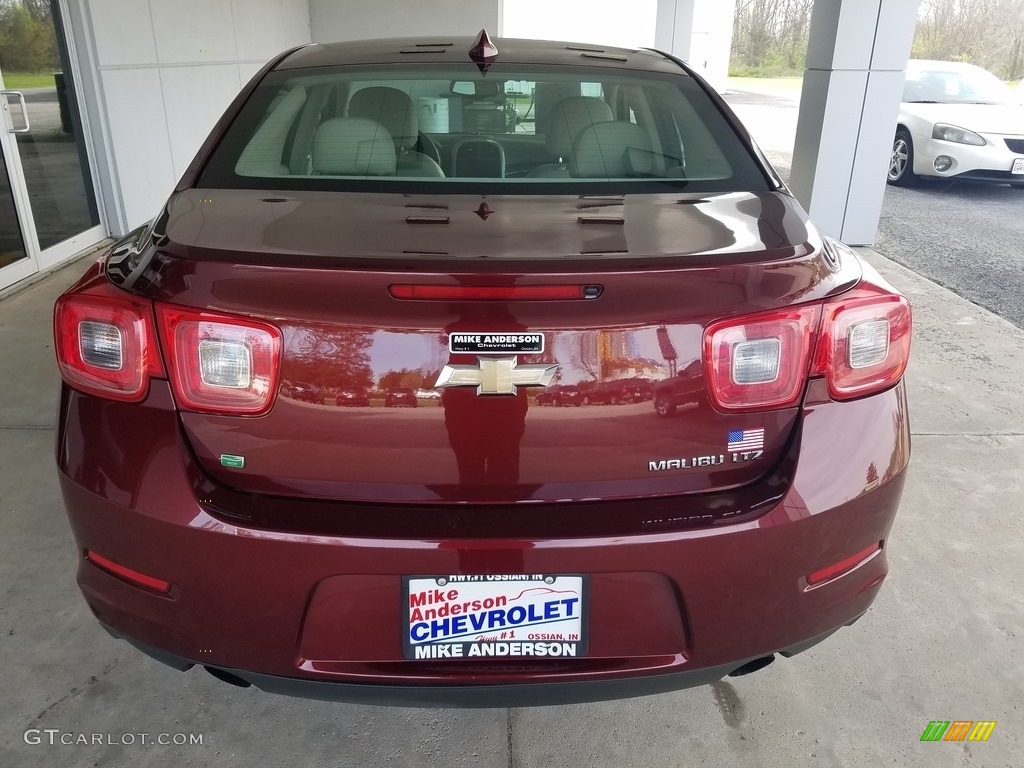 2016 Malibu Limited LTZ - Butte Red Metallic / Cocoa/Light Neutral photo #4