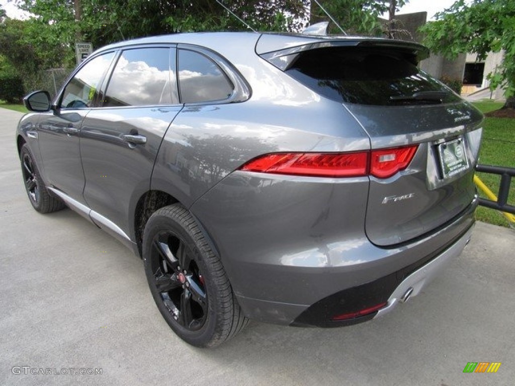 2017 F-PACE 35t AWD S - Ammonite Grey / Jet w/Light Oyster photo #12