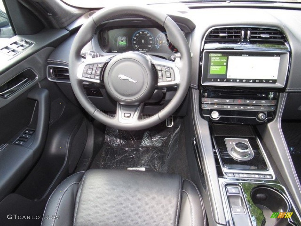 2017 F-PACE 35t AWD S - Ammonite Grey / Jet w/Light Oyster photo #13