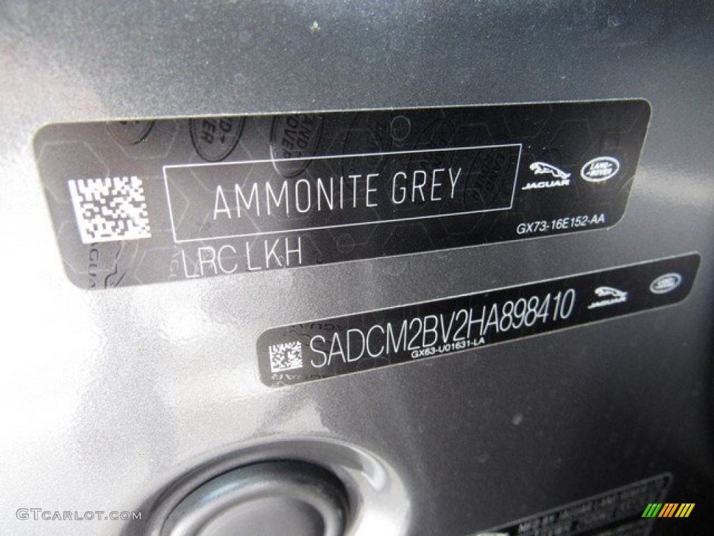 2017 F-PACE 35t AWD S - Ammonite Grey / Jet w/Light Oyster photo #22