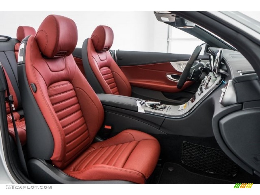 Cranberry Red/Black Interior 2017 Mercedes-Benz C 43 AMG 4Matic Cabriolet Photo #120047331