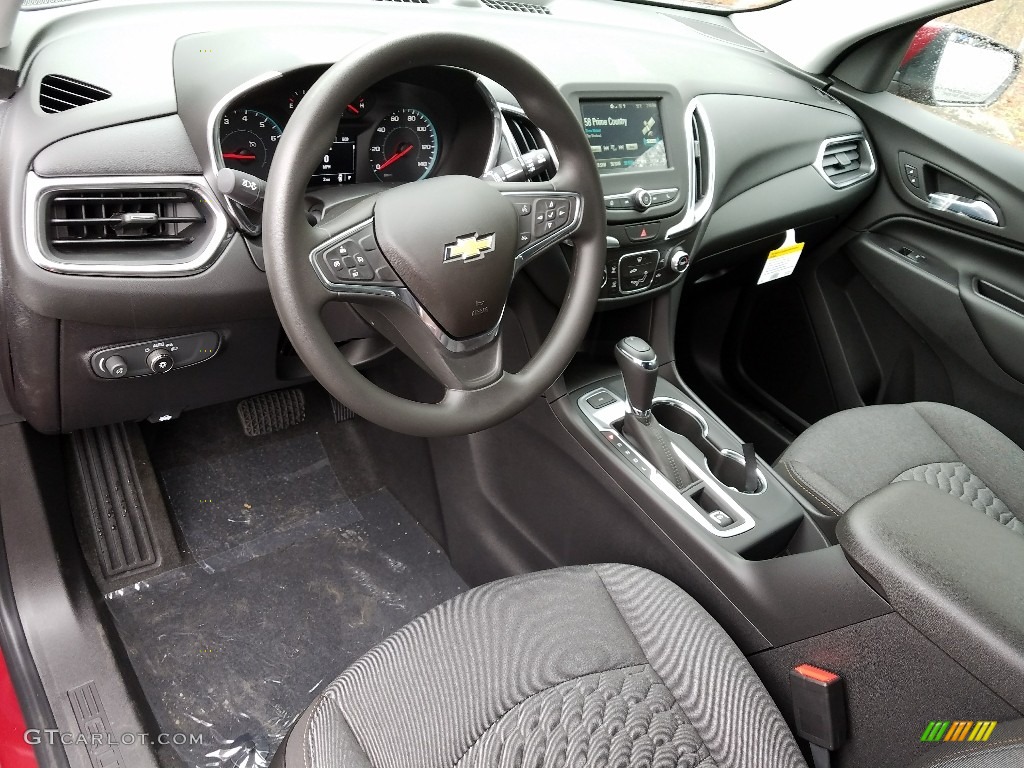 Jet Black Interior 2018 Chevrolet Equinox LT AWD Photo #120047451