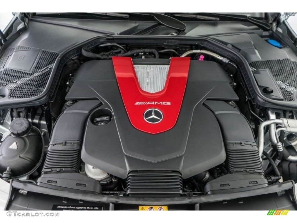 2017 Mercedes-Benz C 43 AMG 4Matic Cabriolet 3.0 Liter AMG DI biturbo DOHC 24-Valve VVT V6 Engine Photo #120047475