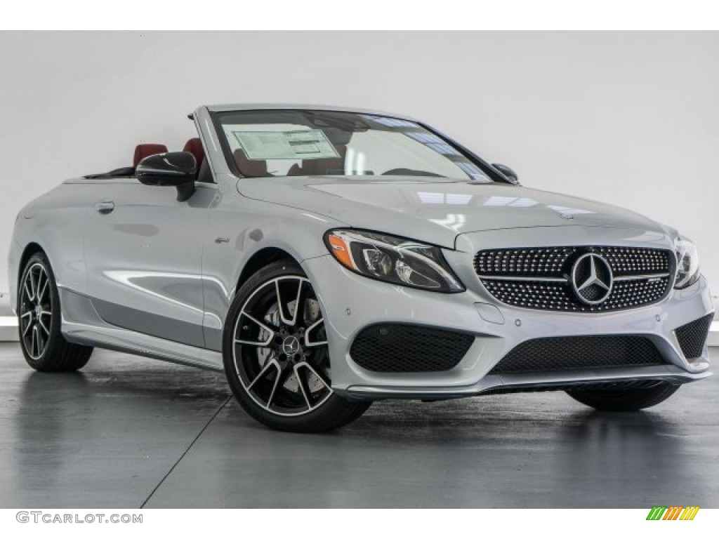 Iridium Silver Metallic 2017 Mercedes-Benz C 43 AMG 4Matic Cabriolet Exterior Photo #120047538