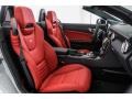  2017 SLC 300 Roadster designo Classic Red Interior