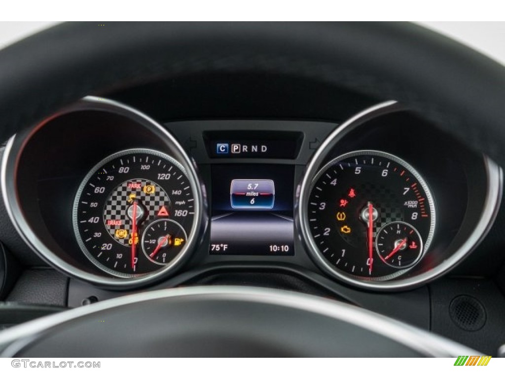 2017 Mercedes-Benz SLC 300 Roadster Gauges Photo #120047676