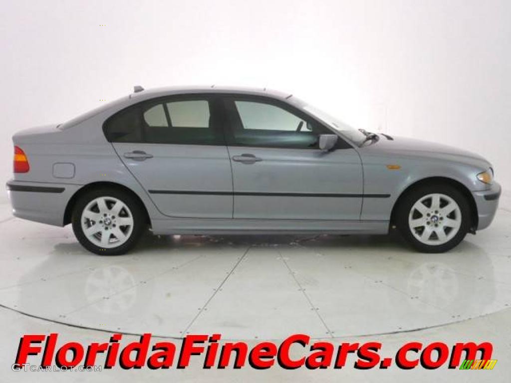 2005 3 Series 325i Sedan - Silver Grey Metallic / Black photo #4