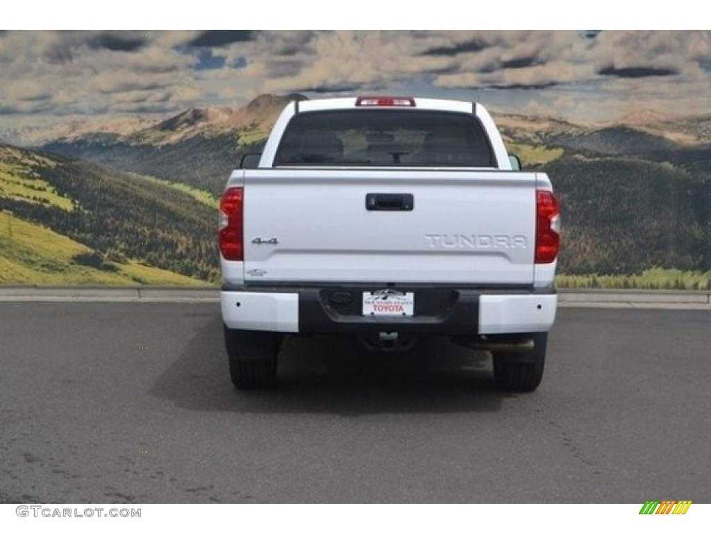 2017 Tundra Limited CrewMax 4x4 - Super White / Graphite photo #4