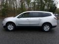 2017 Silver Ice Metallic Chevrolet Traverse LS  photo #3