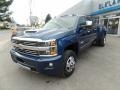 Deep Ocean Blue Metallic - Silverado 3500HD High Country Crew Cab Dual Rear Wheel 4x4 Photo No. 2