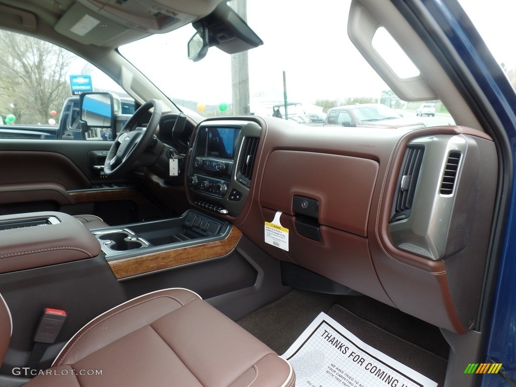2017 Chevrolet Silverado 3500HD High Country Crew Cab Dual Rear Wheel 4x4 High Country Saddle Dashboard Photo #120056175
