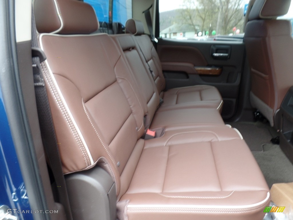 High Country Saddle Interior 2017 Chevrolet Silverado 3500HD High Country Crew Cab Dual Rear Wheel 4x4 Photo #120056199