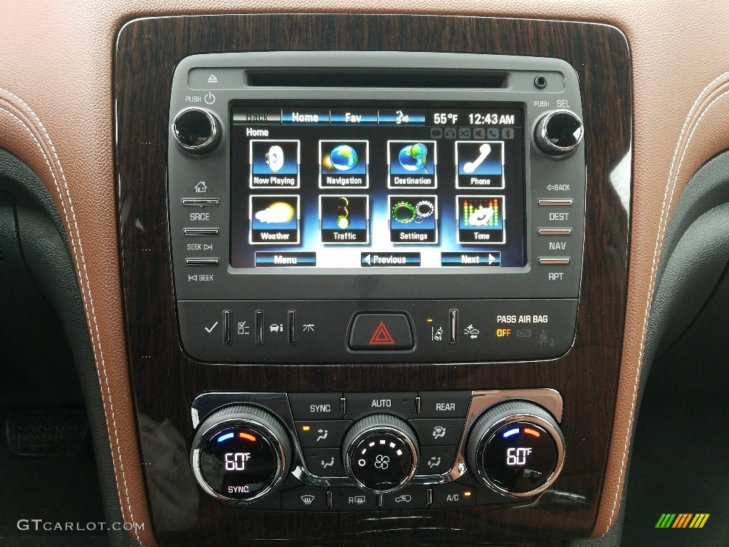 2017 Chevrolet Traverse Premier AWD Controls Photo #120056250