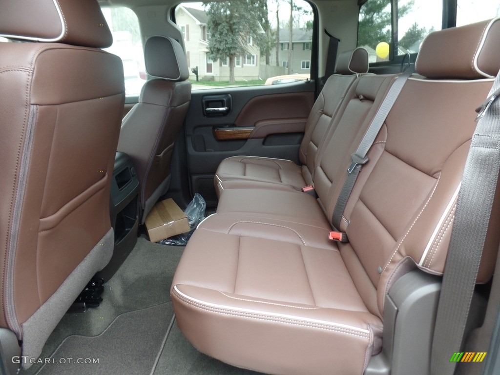 2017 Chevrolet Silverado 3500HD High Country Crew Cab Dual Rear Wheel 4x4 Rear Seat Photo #120056331