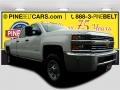 2017 Summit White Chevrolet Silverado 3500HD Work Truck Crew Cab  photo #1