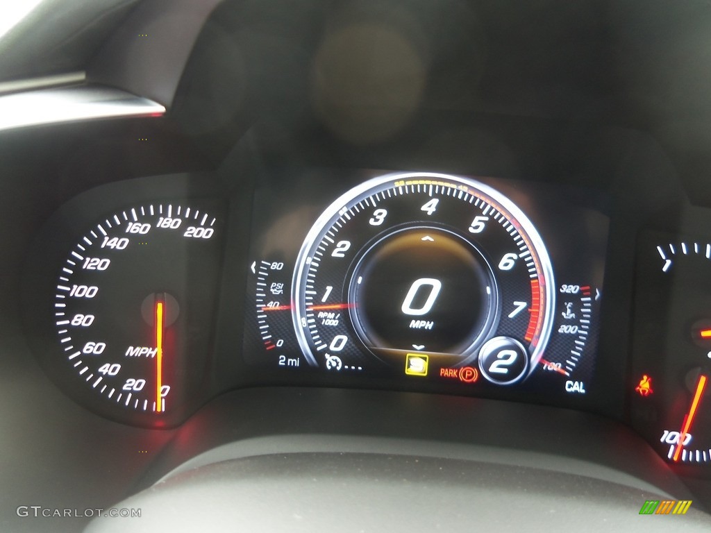 2017 Chevrolet Corvette Stingray Coupe Gauges Photo #120058431