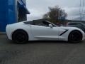 2017 Arctic White Chevrolet Corvette Stingray Coupe  photo #4