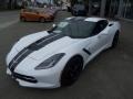 2017 Arctic White Chevrolet Corvette Stingray Coupe  photo #15