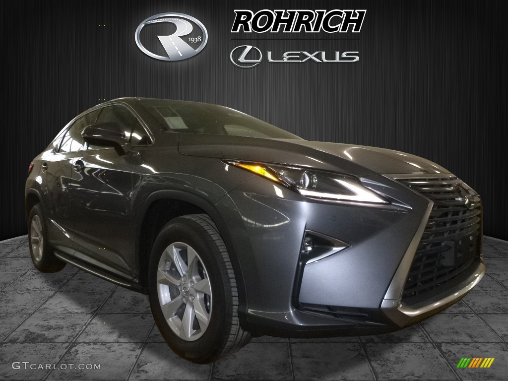 2017 RX 350 AWD - Nebula Gray Pearl / Black photo #1