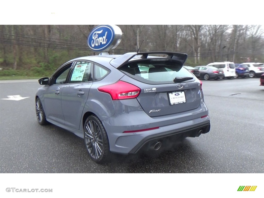 2017 Focus RS Hatch - Stealth Gray / Charcoal Black Recaro Leather photo #5