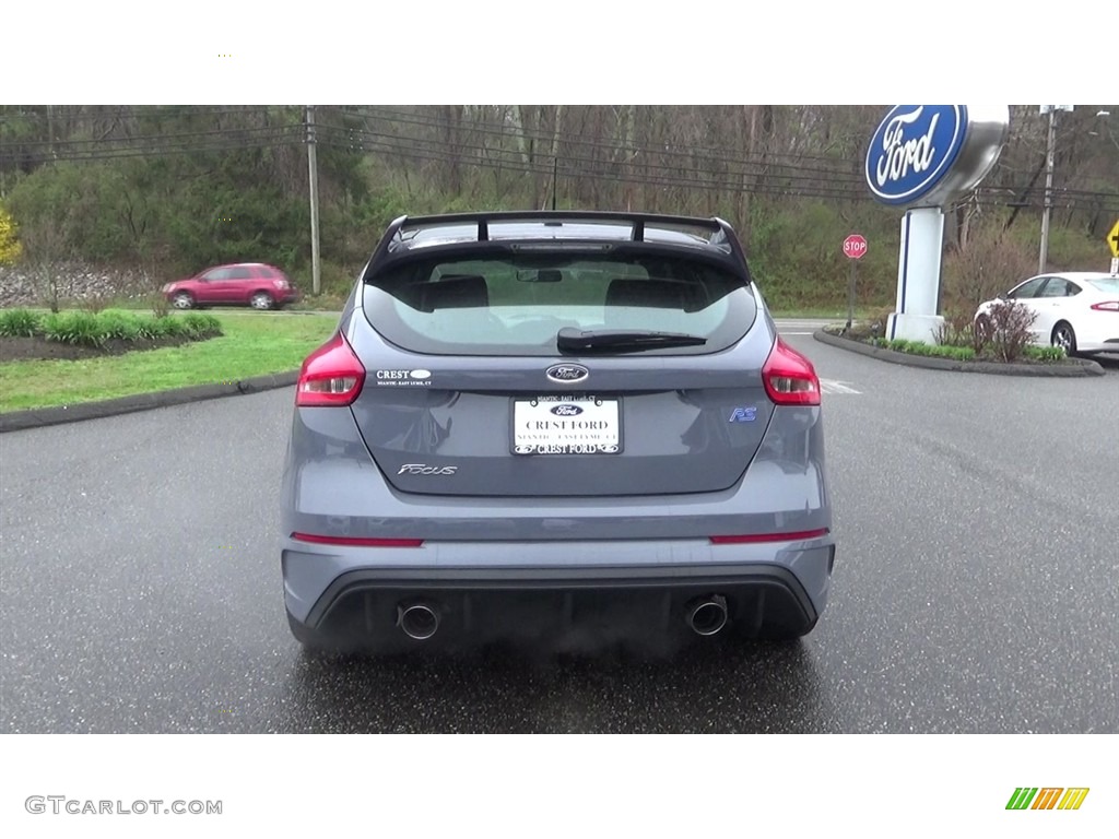 2017 Focus RS Hatch - Stealth Gray / Charcoal Black Recaro Leather photo #6