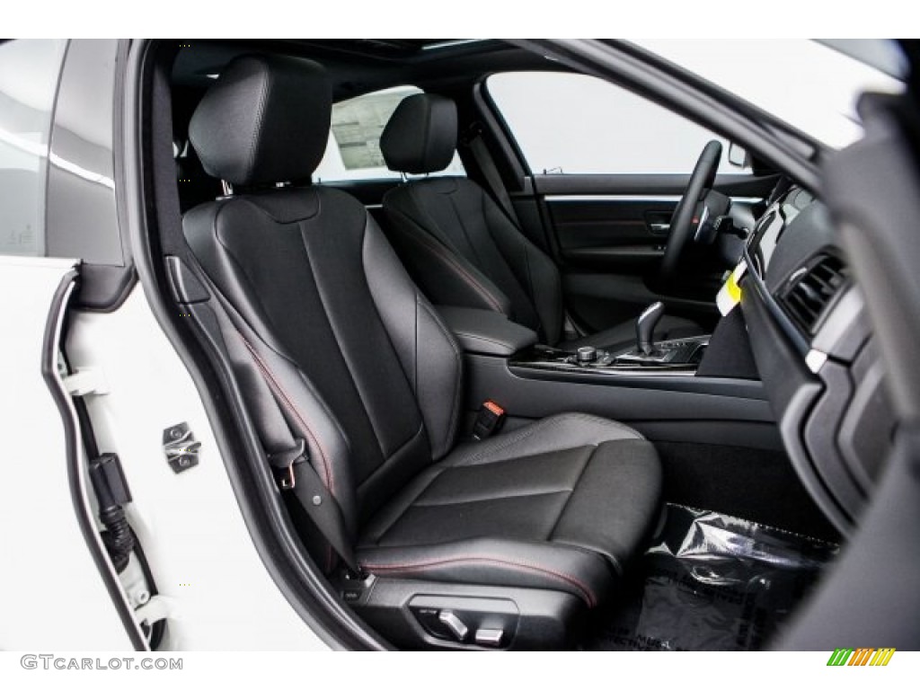 Black Interior 2018 BMW 4 Series 430i Gran Coupe Photo #120060726