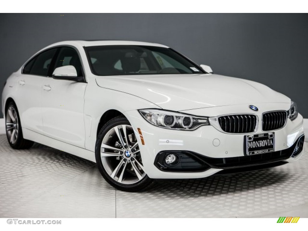 Alpine White 2018 BMW 4 Series 430i Gran Coupe Exterior Photo #120060828