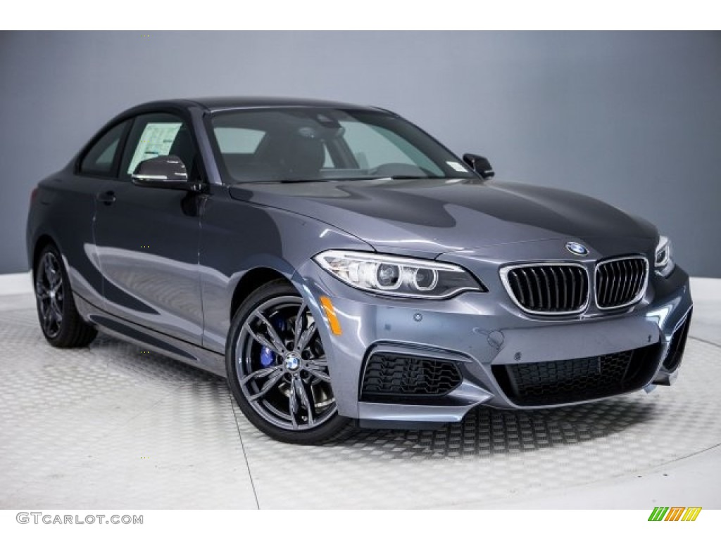 2017 2 Series M240i Coupe - Mineral Grey Metallic / Black photo #12