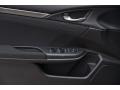 2017 Crystal Black Pearl Honda Civic EX Hatchback  photo #9