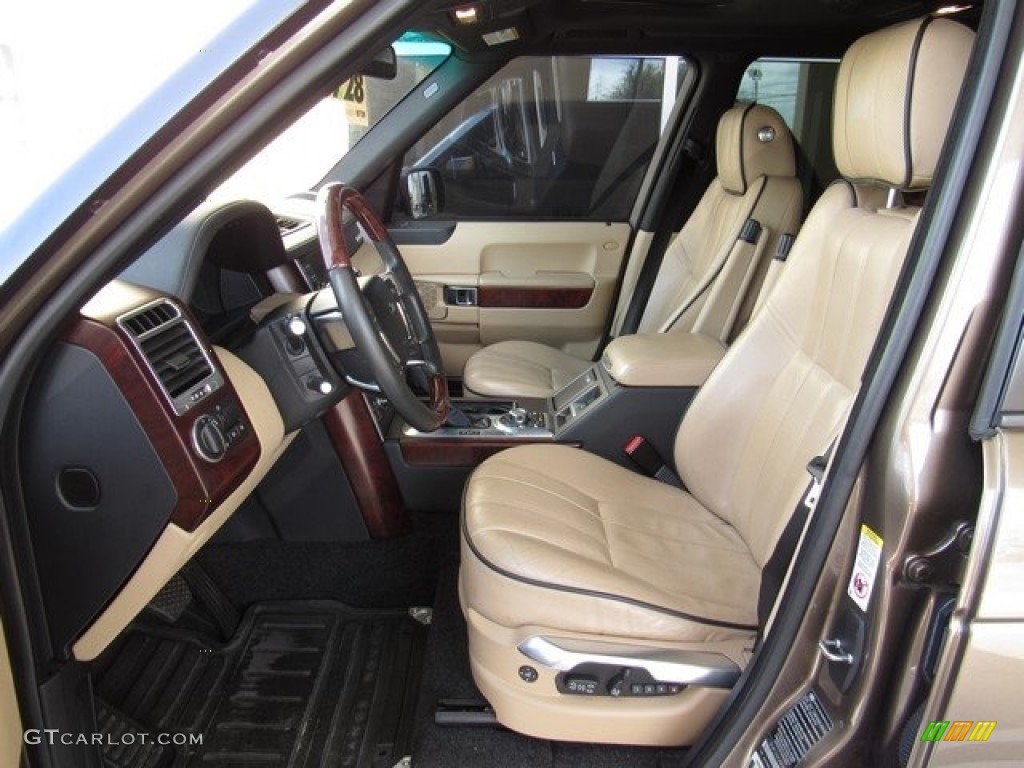 2012 Range Rover HSE LUX - Nara Bronze Metallic / Sand photo #3