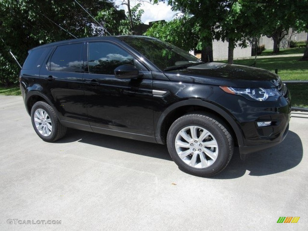 Santorini Black Metallic Land Rover Discovery Sport