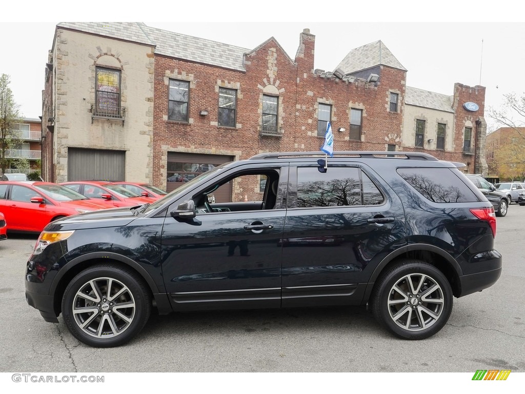 2015 Explorer XLT 4WD - Dark Side / Charcoal Black photo #3