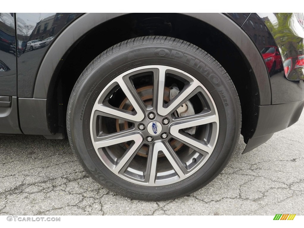 2015 Explorer XLT 4WD - Dark Side / Charcoal Black photo #13