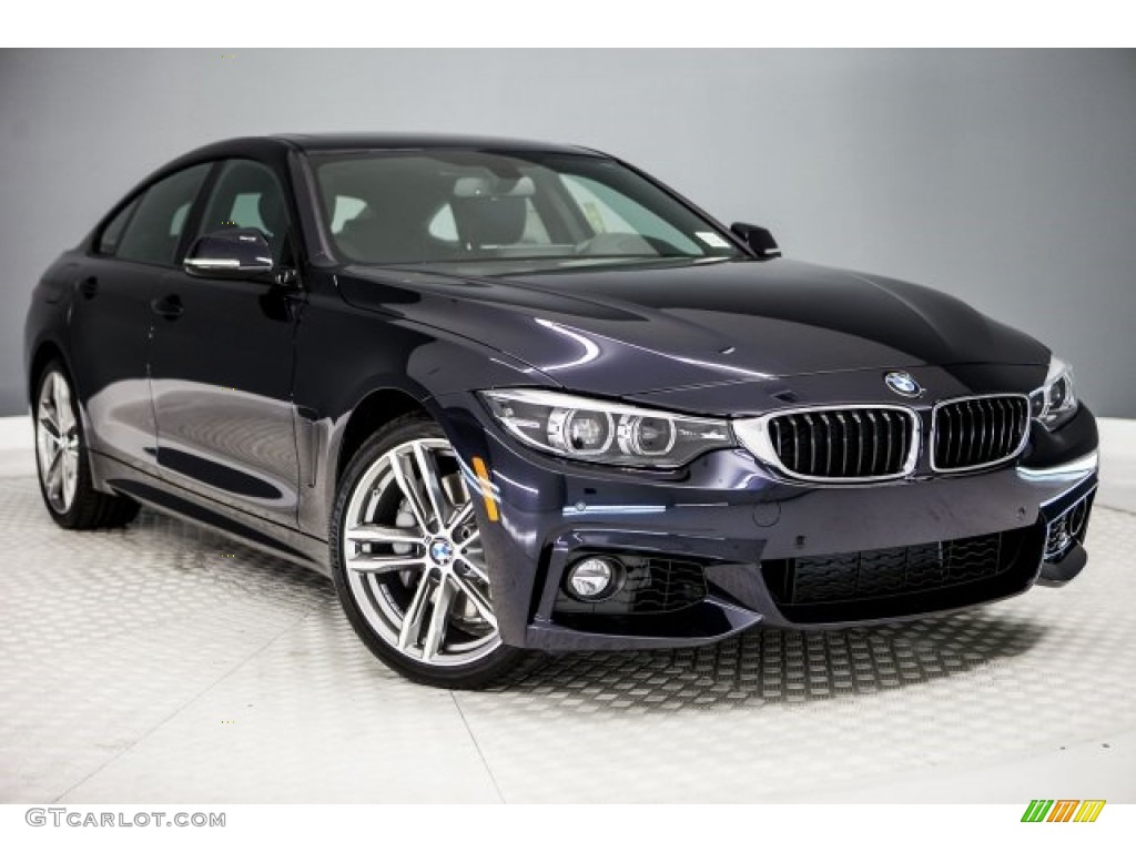 Carbon Black Metallic 2018 BMW 4 Series 440i Gran Coupe Exterior Photo #120064276