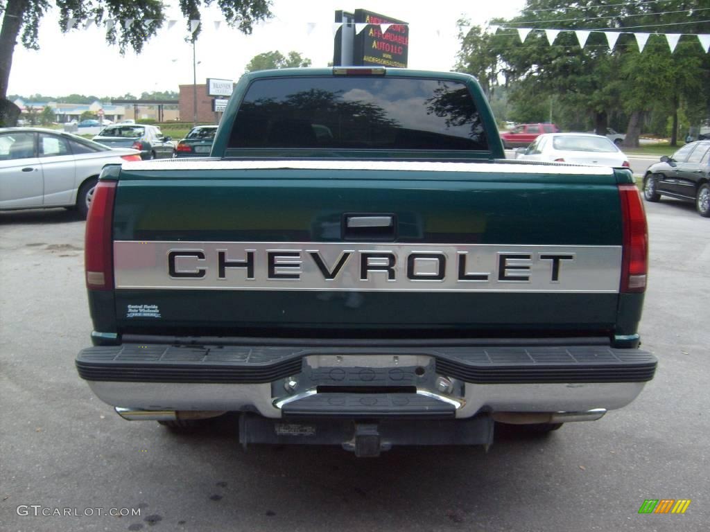 1997 C/K C1500 Silverado Extended Cab - Emerald Green Metallic / Neutral Shale photo #4