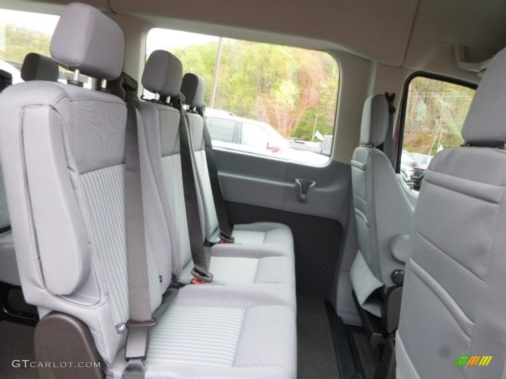 Pewter Interior 2017 Ford Transit Wagon XLT 350 MR Long Photo #120065570