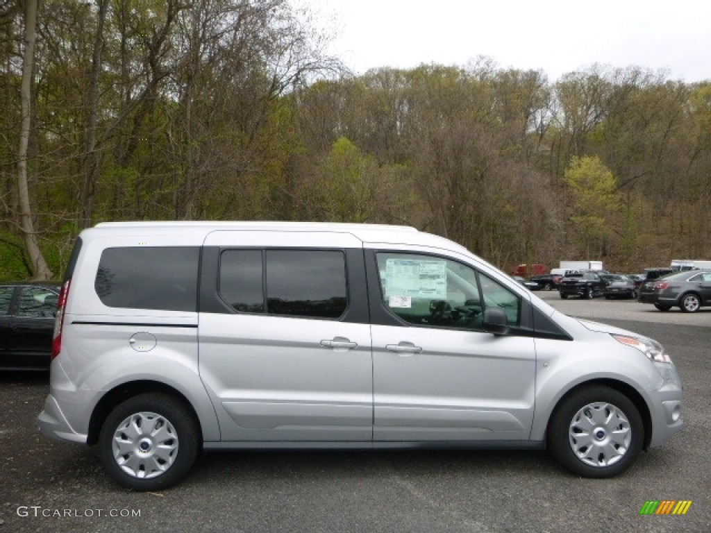 Silver 2017 Ford Transit Connect XLT Wagon Exterior Photo #120066096