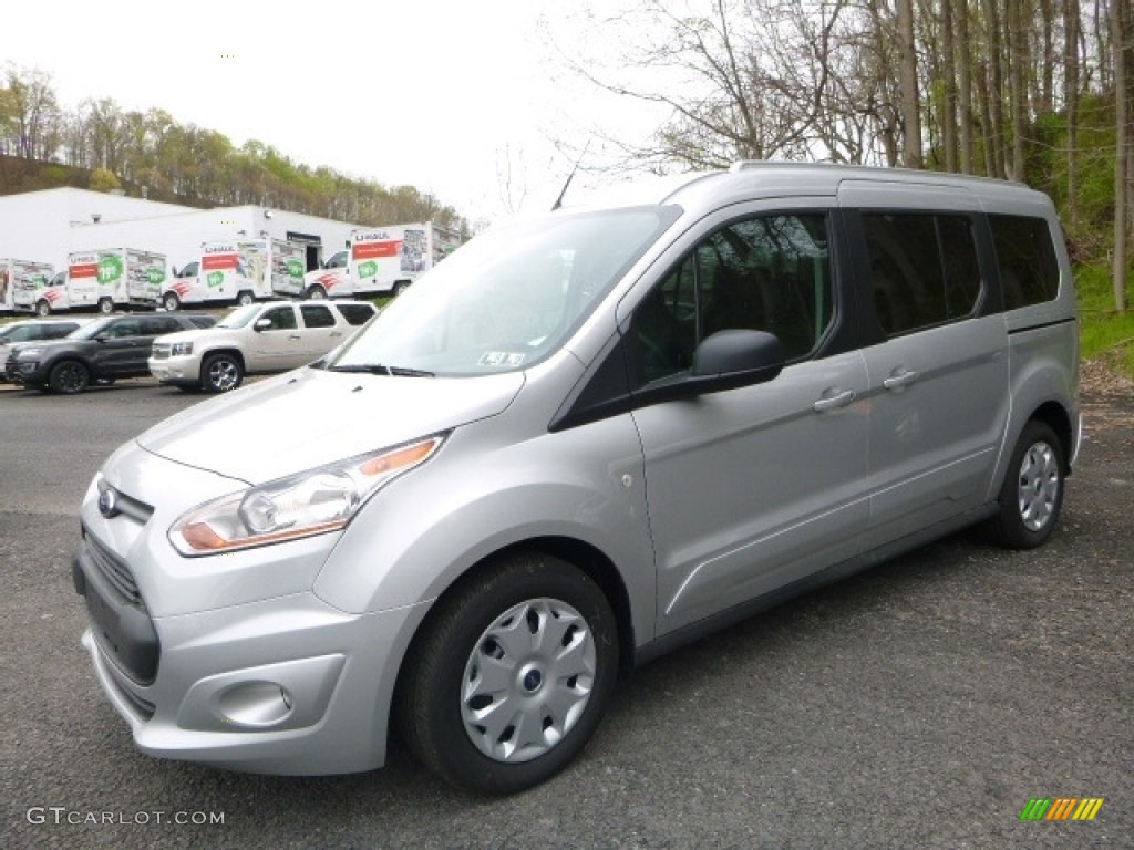 Silver 2017 Ford Transit Connect XLT Wagon Exterior Photo #120066189