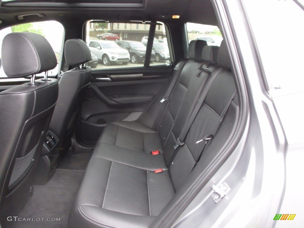 2012 X3 xDrive 35i - Space Gray Metallic / Black photo #13