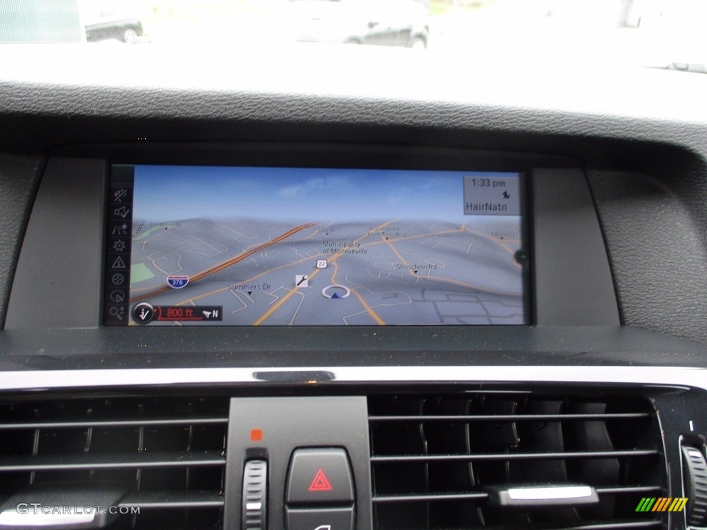 2012 X3 xDrive 35i - Space Gray Metallic / Black photo #15