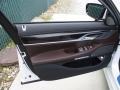 2018 BMW 7 Series Mocha Interior Door Panel Photo