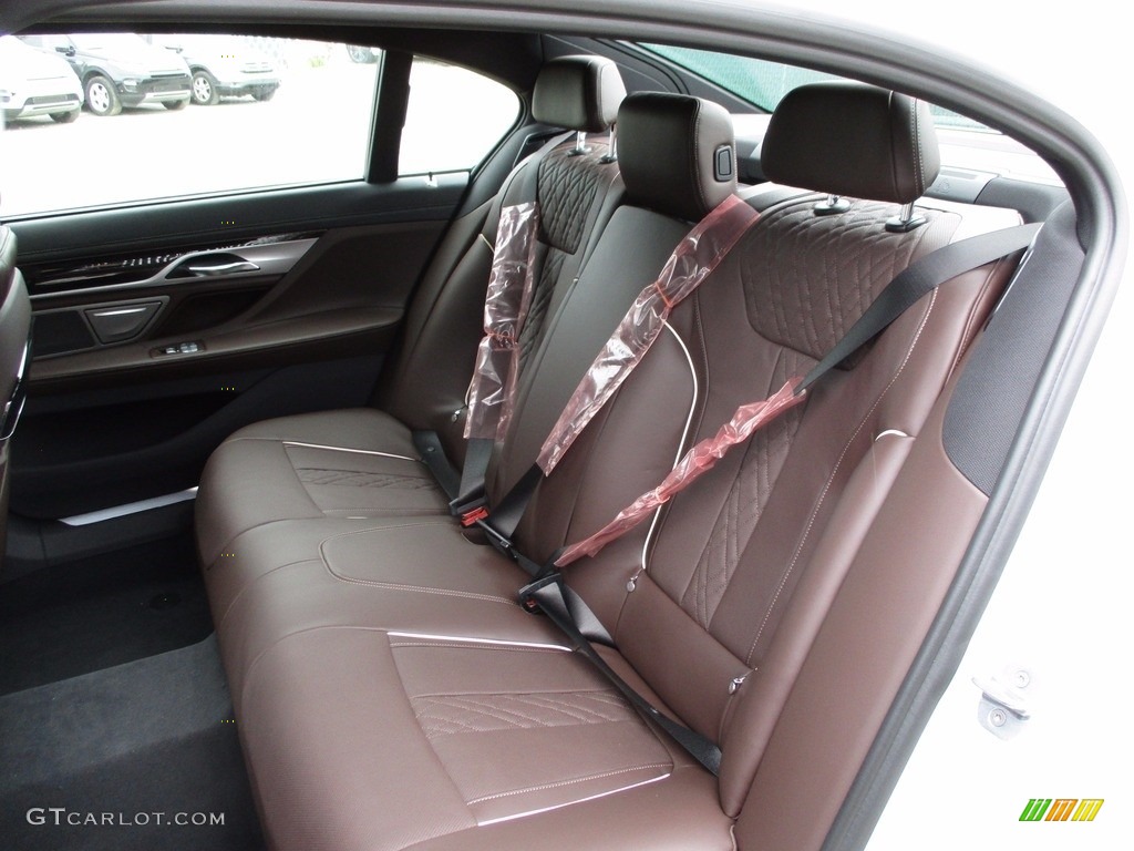 2018 BMW 7 Series 750i xDrive Sedan Rear Seat Photo #120067431