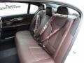 2018 BMW 7 Series Mocha Interior Rear Seat Photo