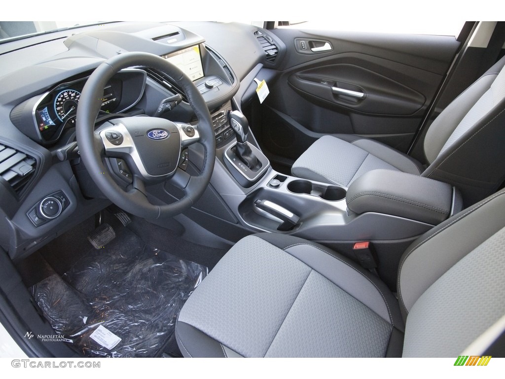 Charcoal Black Interior 2017 Ford C-Max Hybrid SE Photo #120067544
