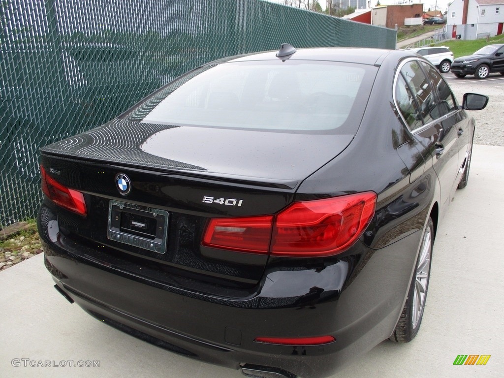 2017 5 Series 540i xDrive Sedan - Jet Black / Black photo #4