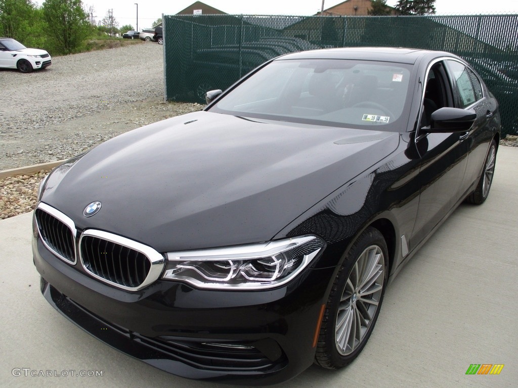 2017 5 Series 540i xDrive Sedan - Jet Black / Black photo #7