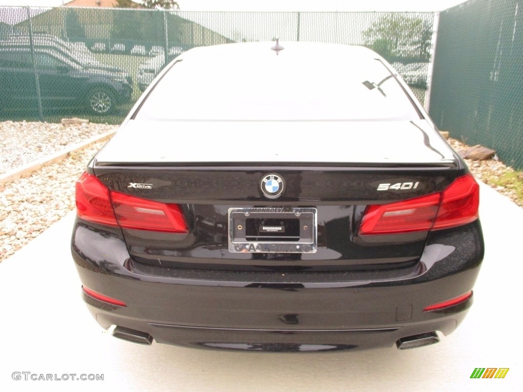2017 5 Series 540i xDrive Sedan - Jet Black / Black photo #9